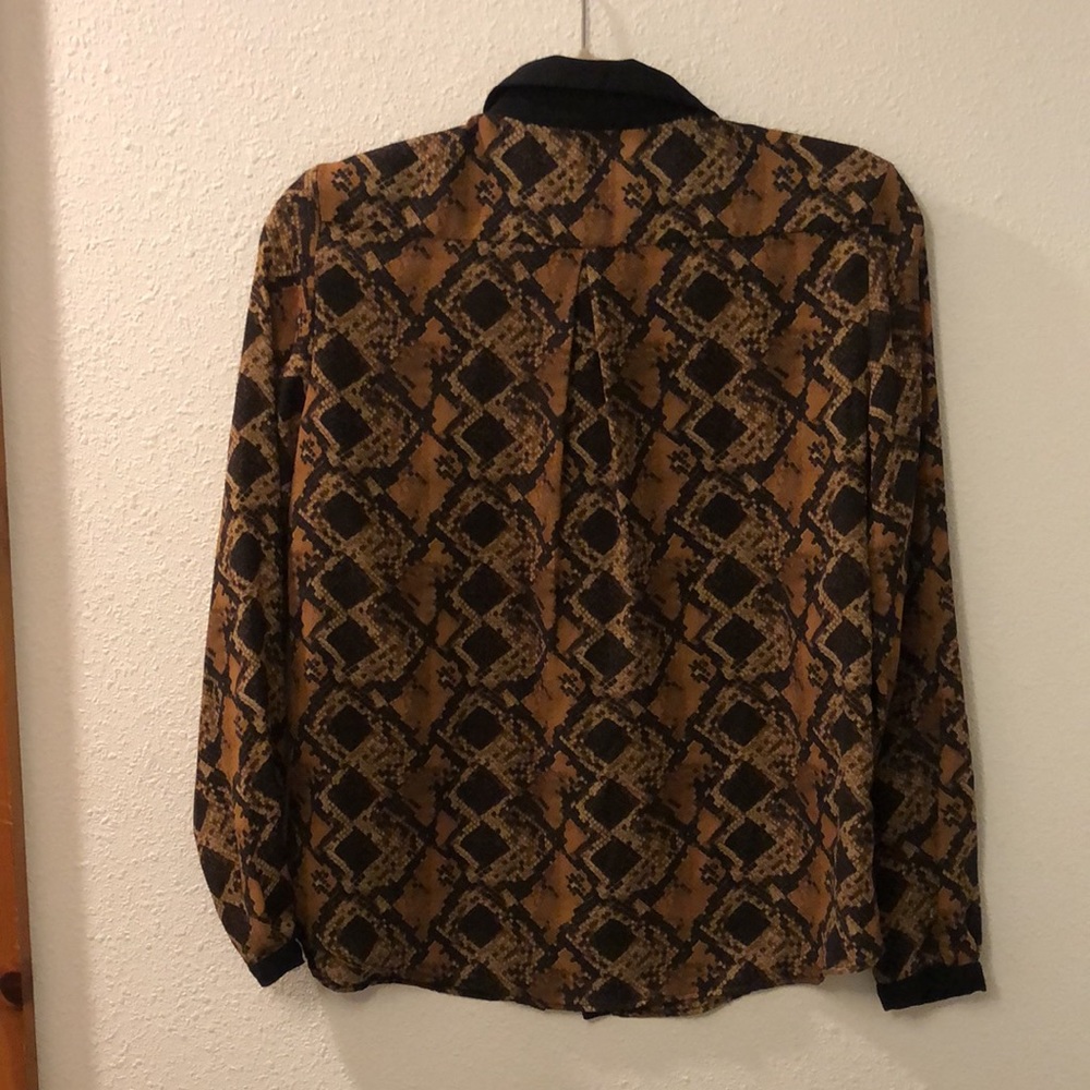 Zara Basic Button Up - image 5